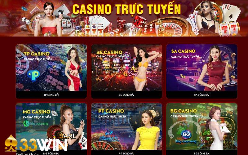 Giới thiệu nhà cái 33Win casino